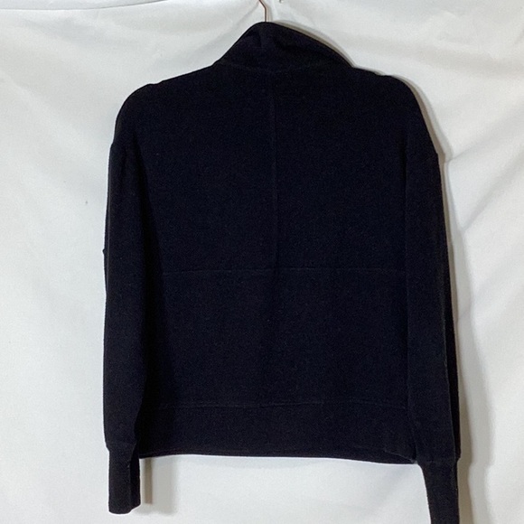 Faherty Legend Lounge Half Zip Sweatshirt-
Heathered Black Twill Size Small - Picture 10 of 12